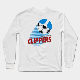 Defunct Nova Scotia Clippers Soccer Long Sleeve T-Shirt